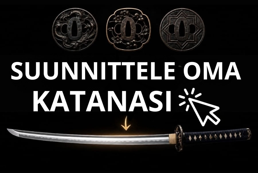 Suunnittele oma yksilöllinen katana